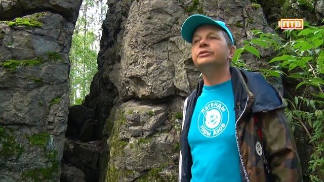 Гора Азов. Полевской. Девка-Азовка на скале. Прогулка по Бажовским местам смотреть онлайн