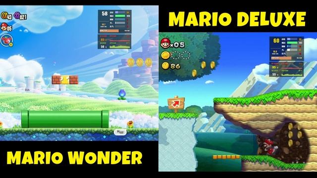 Mario Wonder & Mario Deluxe | 2023 vs 2012 - They're their own competence. смотреть онлайн