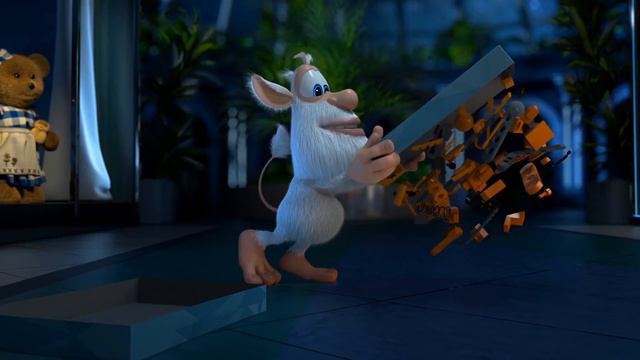 Booba 🎄 Food Puzzle: Christmas figures 🎅 New Year 2021 🎁 Funny cartoons for kids - Booba ToonsTV смотреть онлайн