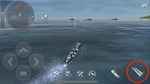 Warship Battle: 3D World War II - Trải nghiệm gameplay смотреть онлайн