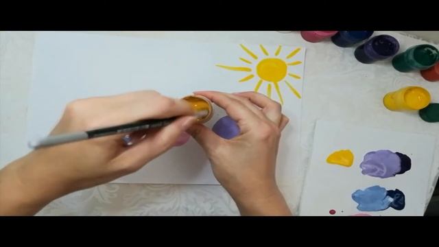 РИСУЕМ СЕМЕЙКУ УЛИТОК С ПОМОЩЬЮ КРЫШЕЧЕК ДЛЯ ДЕТЕЙ 5-7 ЛЕТ. смотреть онлайн