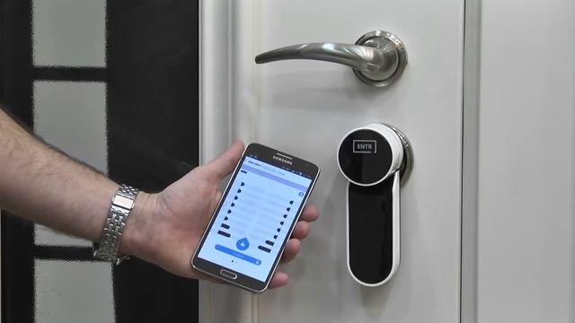 Электронный замок Mul-T-Lock ENTR. Установка. смотреть онлайн