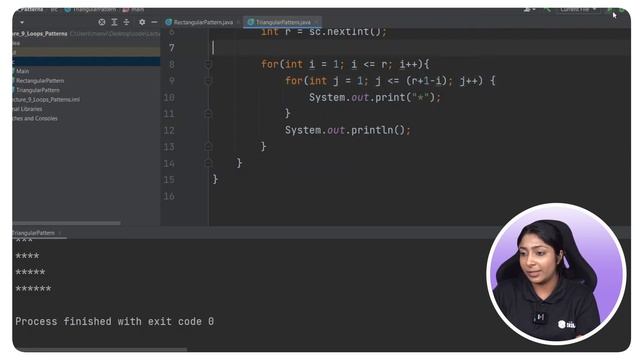 Problems on Loops - Part 2 | Pattern Printing Problems | Lecture 9 | Java and DSA Foundation Course смотреть онлайн