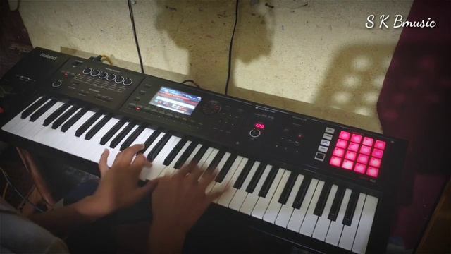 Abhi mujhme kahin Song keyboard cover by skbmusic | Roland fa 06 Indian tone смотреть онлайн