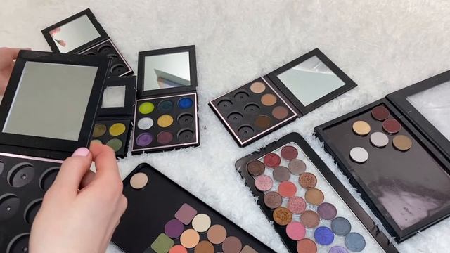 Makeup Geek перебираю и свочу однушки теней