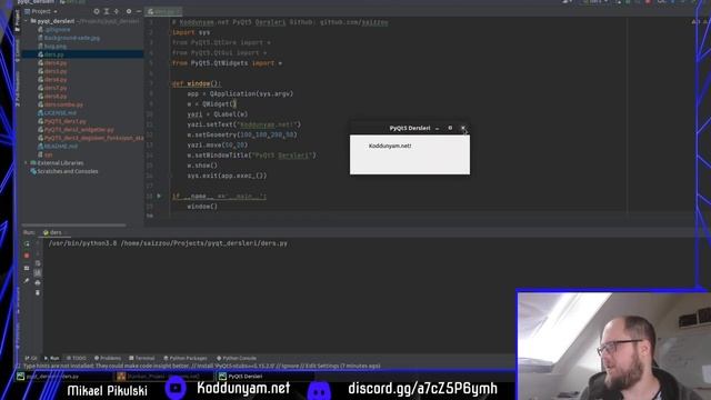 Python PyQt5 Arayüz Dersleri - Ders1 Giriş смотреть онлайн