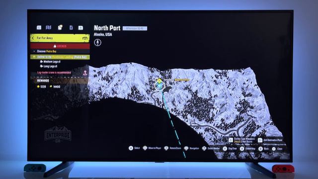 SnowRunner (2) | Nintendo Switch V2 - dock mode gameplay | 4K TV смотреть онлайн