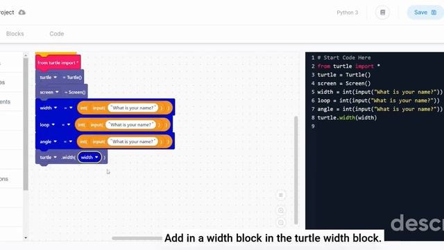 Learn Creating Designs in Python Using Variables. смотреть онлайн