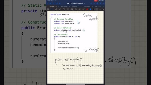 AP Computer Science A, Module 5, Static Methods смотреть онлайн