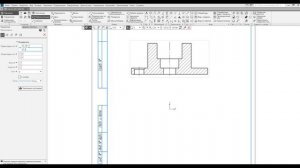 Компас-3D. Создание чертежа Опора вала