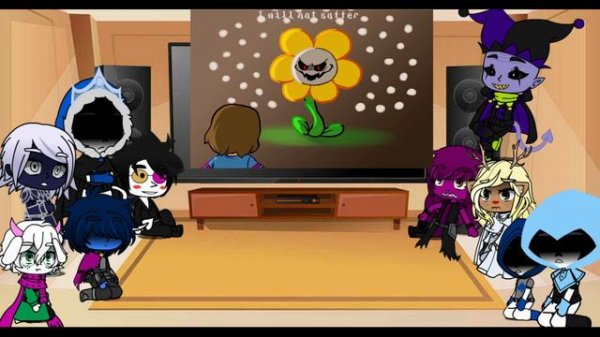 Deltarune Reacts to Undertale the Musical | Part 1 | GCRV |