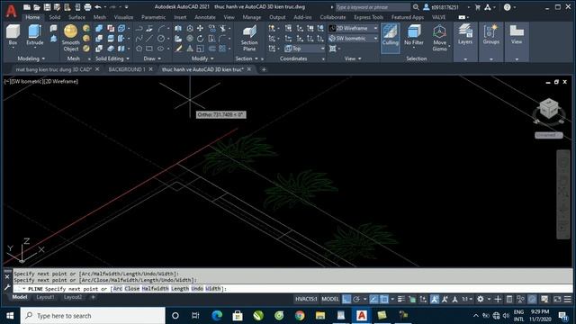 Hướng dẫn vẽ AutoCAD 3D Ngôi Nhà - Bài 1: vẽ nền nhà, bậc tam cấp, cột trong CAD 3D смотреть онлайн