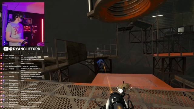Portal 2 in VR LIVE Pt2! смотреть онлайн