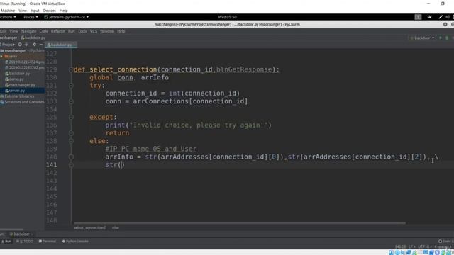 Interact with connection | Creating Undetectable Backdoor with Python | HackVenom смотреть онлайн