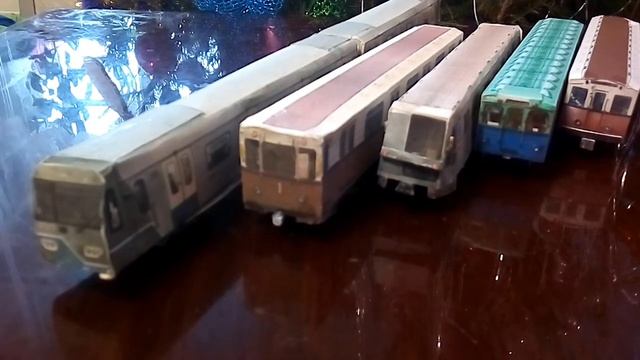 Метро из бумаги вагоны смотреть онлайн