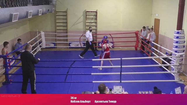 Кобзев Альберт vs Арсентьев Тимур , 36 кг смотреть онлайн