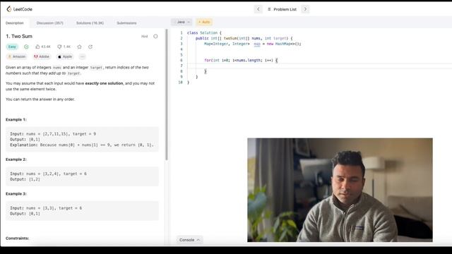 1. Two Sum , Leetcode смотреть онлайн