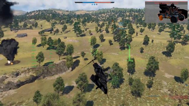 war thunder, AH-1G, CLIP, "Paint it, Black - The Rolling Stones" смотреть онлайн