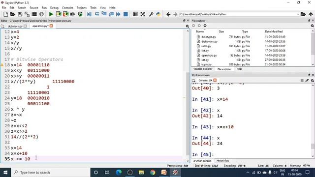 8. Python Basics | Operators in Python | Operators Precedence смотреть онлайн
