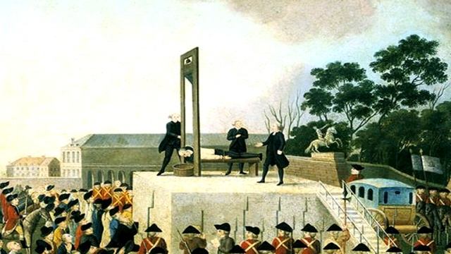 Гильотина Французское орудие казни смотреть онлайн