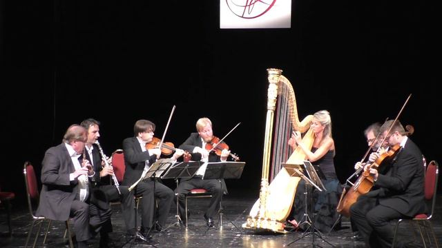 Ravel : Introduction and Allegro for harp, flute, clarinet and string quartet. смотреть онлайн