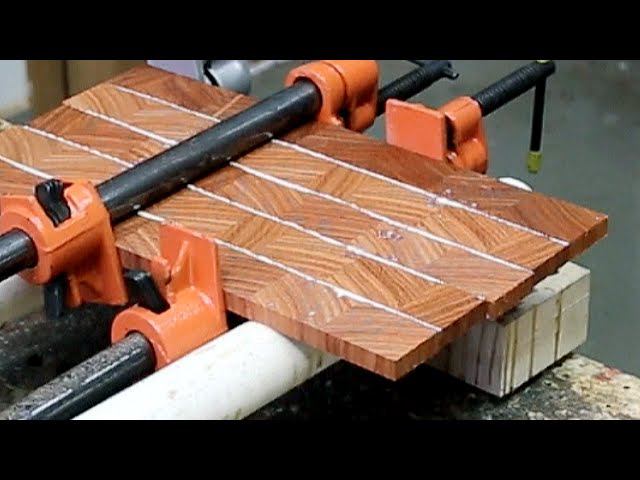 Gluing thin blanks for inlays смотреть онлайн