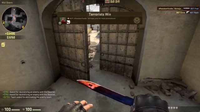 Showcase | Bayonet Marble Fade Fire and Ice смотреть онлайн