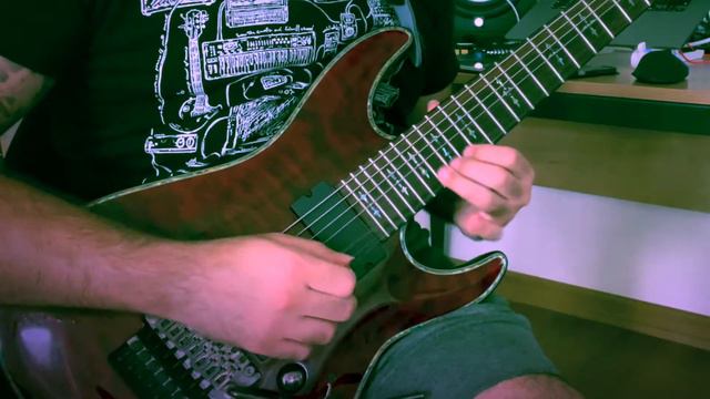 COVER: NEVERMORE - "THE HEART COLLECTOR" Jeff Loomis Guitar Solo смотреть онлайн