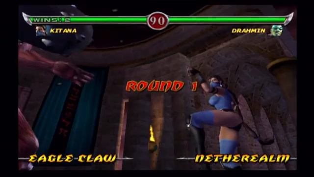 Mortal Kombat Deadly Alliance (PS2) Kitana Arcade Playthrough