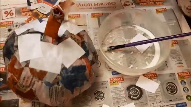 Поделка в садик к дню осени - "Тыква" из попьемоше смотреть онлайн