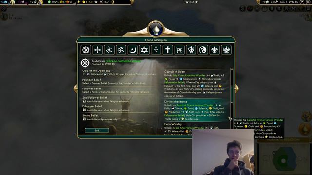 How to Religion in Civ 5 VP! Part 1 смотреть онлайн