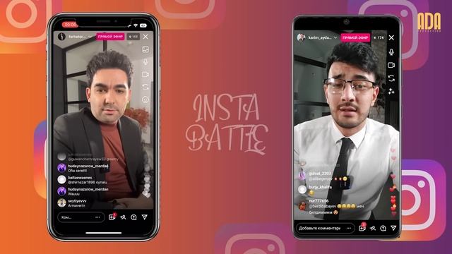 INSTA BATTLE - Farhat Orayew VS Ayday Ozun #adaproduction #instabattle #turkmenistan #show смотреть онлайн