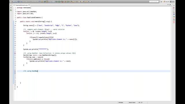 How to Find Duplicates Elements in Java Array? - Java Interview Questions -5 смотреть онлайн