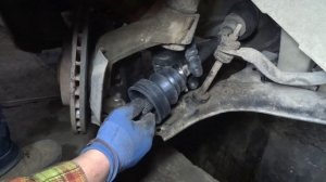 Замена шруса Daewoo lanos.Ремонт ходовой lanos, senc