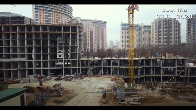 АТМОСФЕРА: видеоотчет со стройплощадки от 2 января 2020 года смотреть онлайн