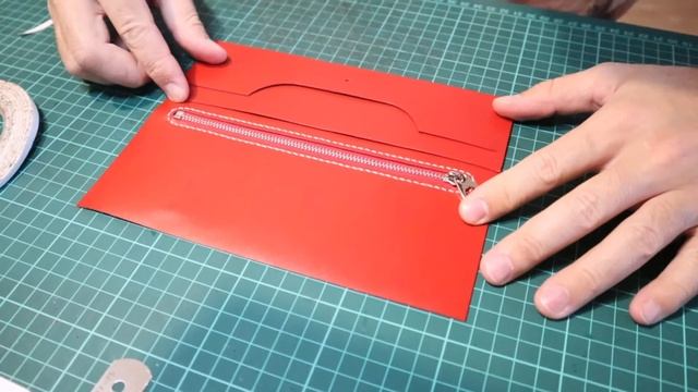 Кошелек из кожи своими руками.Портмоне из кожи. Работа с кожей. Making a handmade leather wallet. смотреть онлайн