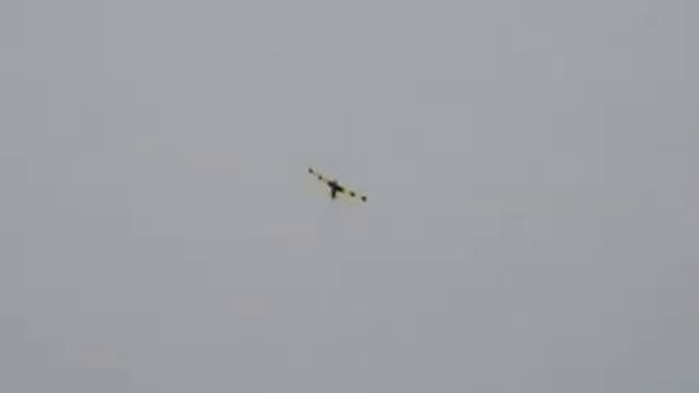 Первый полет ФПВ носителя