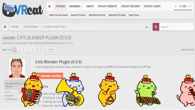 Thank you 'Give Me All Your Cats' for Cat's Blender Plugin ❤ смотреть онлайн