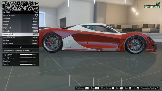 GTA Online - Grotti Turismo R Customization смотреть онлайн