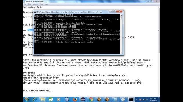 Selenium Grid How to Configure selenium Grid and Parallel Execution смотреть онлайн