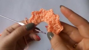 Роза крючком схема