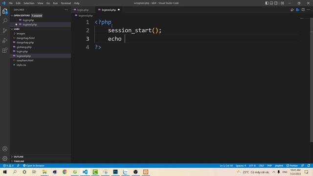 Lập trình PHP với Array và Session Lập trình login, logout смотреть онлайн
