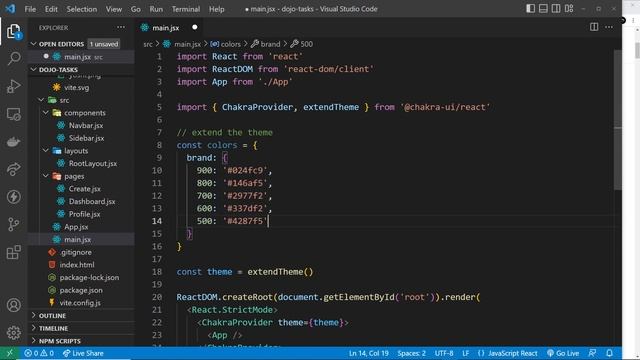 Chakra UI Crash Course #12 - Customizing the Theme смотреть онлайн