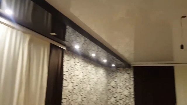 Двухуровневый натяжной потолок от Ателье Потолков г. Калуга смотреть онлайн