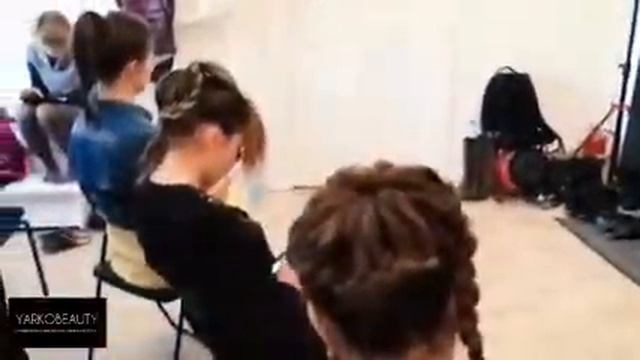 Мастер класс по прическам в Туле, от Алины Ярцевой смотреть онлайн