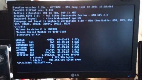Прошивка AMI BIOS Foxconn G33M S