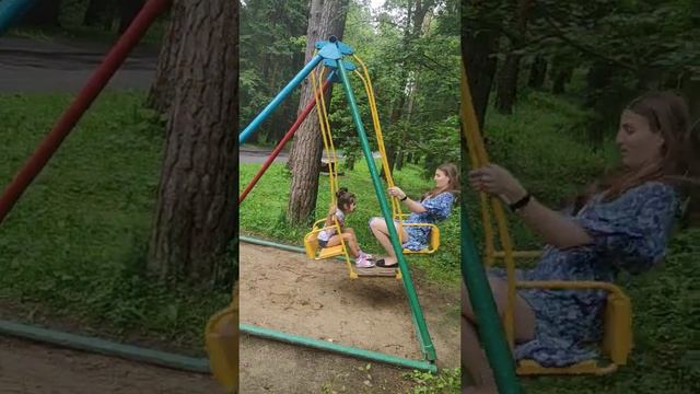Я и Катя на качелях смотреть онлайн
