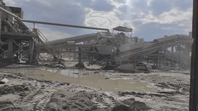 Щебёночный завод в Челябинской области. смотреть онлайн