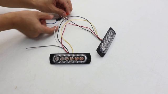 LB1088-6 Amber LED Surface Mount Strobe Lighthead смотреть онлайн