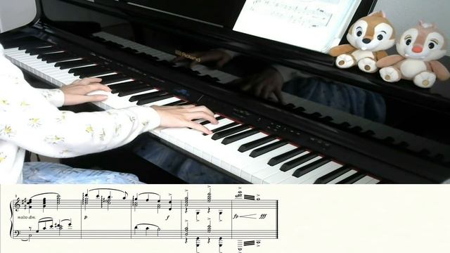 Walt Disney Pictures Intro Piano Cover With Sheet Music (Piano Covered by kno) смотреть онлайн